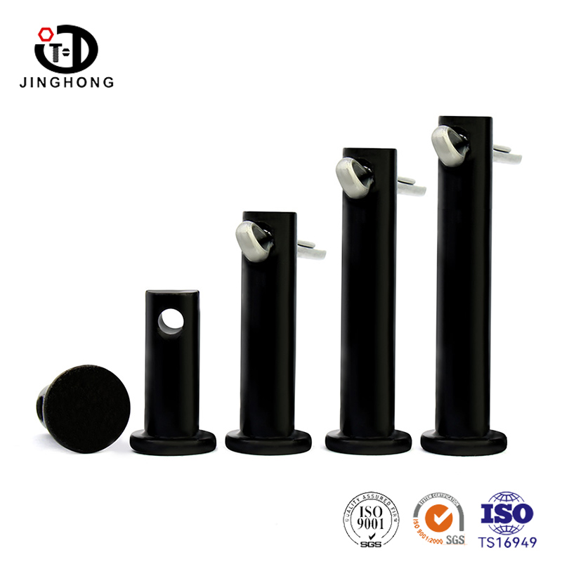 Fekete lapos fejű Clevis Pin