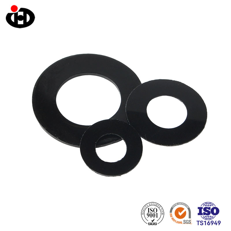 Fekete nylon alátét