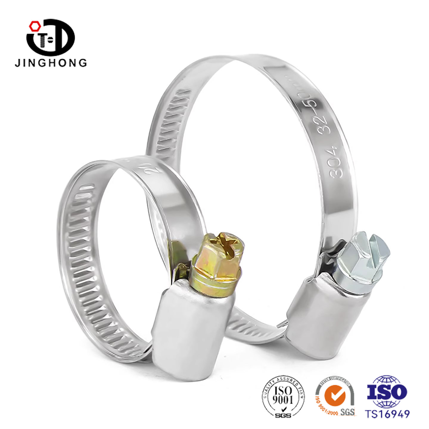 Német stílusú csavaros bilincs